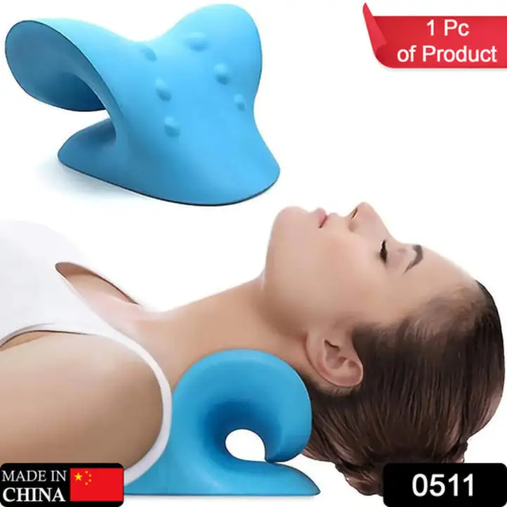 0511 Neck Relaxer | Cervical Pillow for Neck & Shoulder Pain | Chiropractic Acupressure Manual Massa uploaded by DeoDap on 2/7/2023