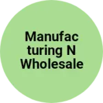 Business logo of Manufacturing n wholesale of men's jeans