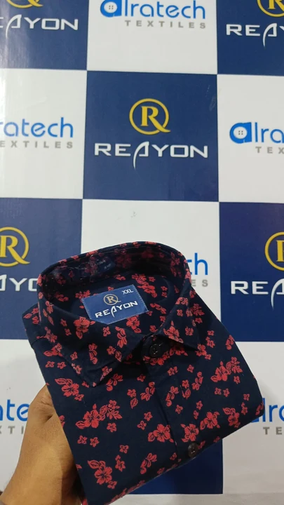Printed Slim Fit Shirt  uploaded by ALRATECHTEXTILES /REAYON on 2/7/2023