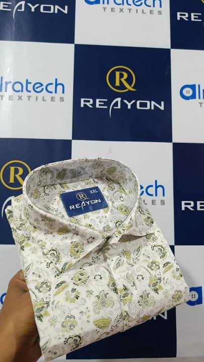 Printed Slim Fit Shirt  uploaded by ALRATECHTEXTILES /REAYON on 2/7/2023