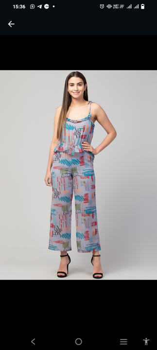 Georgette Jumpsuit  uploaded by Fashion Plazza on 2/7/2023