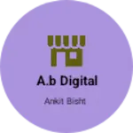 Business logo of A.b digital