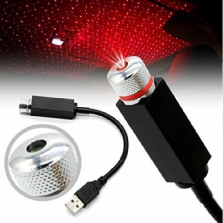 Electromania USB Led Star Projection Light for Parties Home Decor Bedroom USB-DECORATION-RED-LIGHT-1 uploaded by Samar Communication on 2/7/2023
