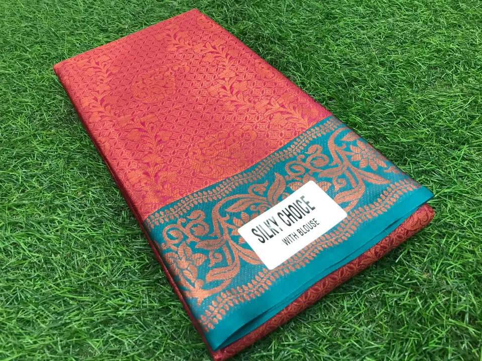 Silk cotton sarees uploaded by business on 2/7/2023