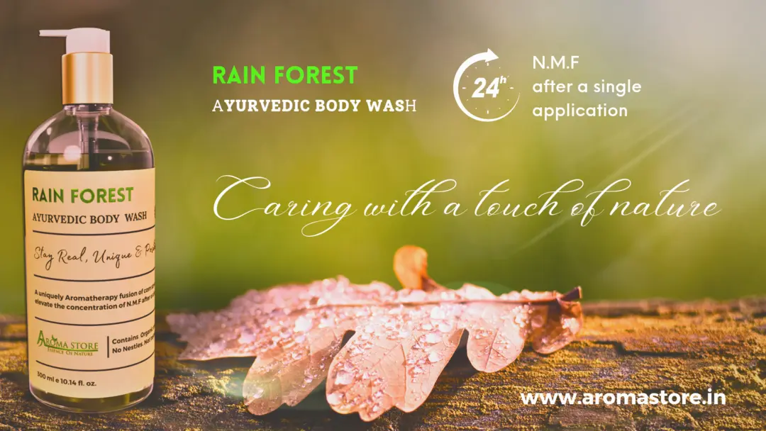 Rain Forest Ayurvedic Bodywash by Aroma Store uploaded by Aroma Group  on 2/7/2023