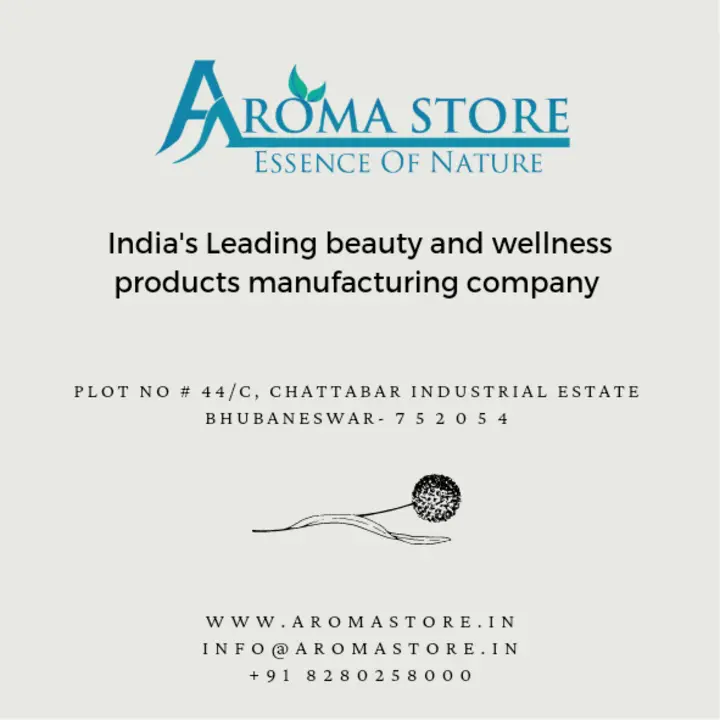 Visiting card store images of Aroma Group 