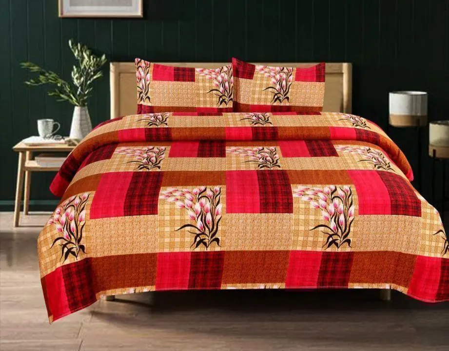 Super soft double bedsheet with 02 pillow covers uploaded by Palbhar home furnishing on 2/8/2023