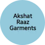 Business logo of Akshat raaz garments and hojari