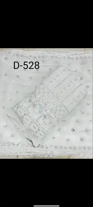 Georgete viscose dyeble fabrics  uploaded by Monika textiles on 2/8/2023