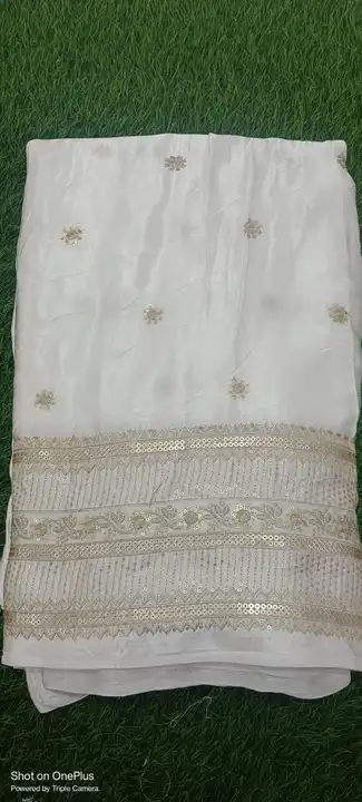 Gaji silk dyeble fabrics  uploaded by Monika textiles on 2/8/2023