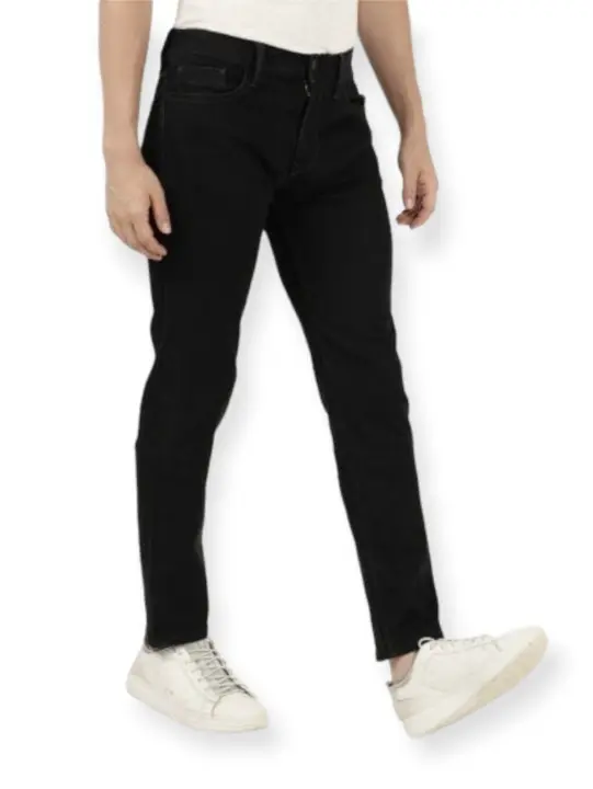 Product image with price: Rs. 350, ID: z-black-knitting-jeans-4929cbae