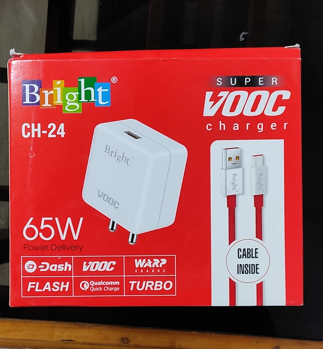  65w charger Power delivery vooc Dash warp Flash Qualcomm turbo  uploaded by Garhwal supplies on 2/8/2023