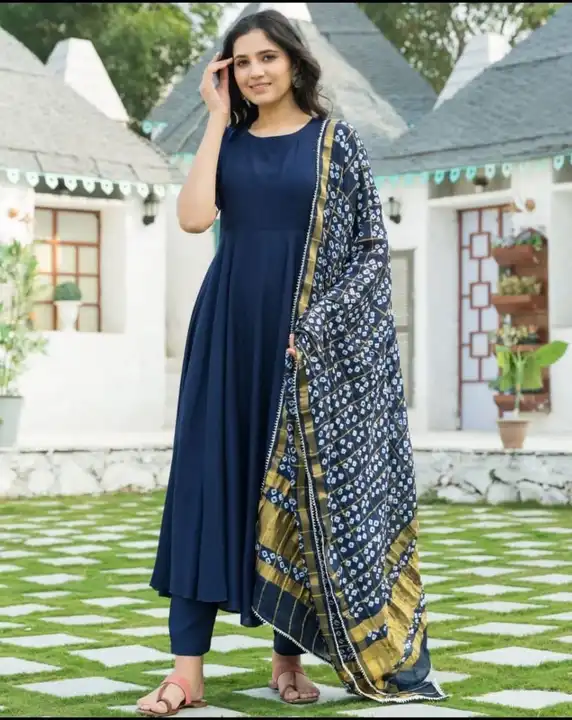 Swastik Launching new design of kurti pent with dupatta  uploaded by Swastik creation on 2/8/2023