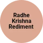 Business logo of Radhe Krishna rediment