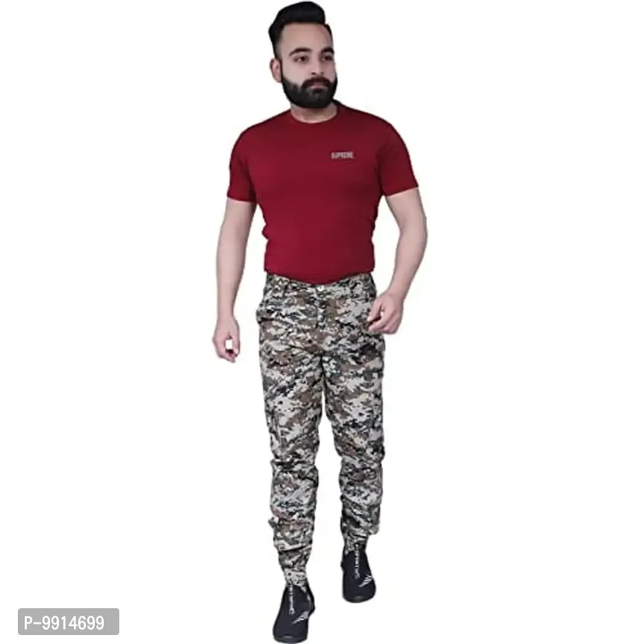 TADEO Stylish Cargo Pant for Men | Army Print Pant for Women | Unisex Joggers Cammando Pants for Boy uploaded by wholsale market on 2/8/2023