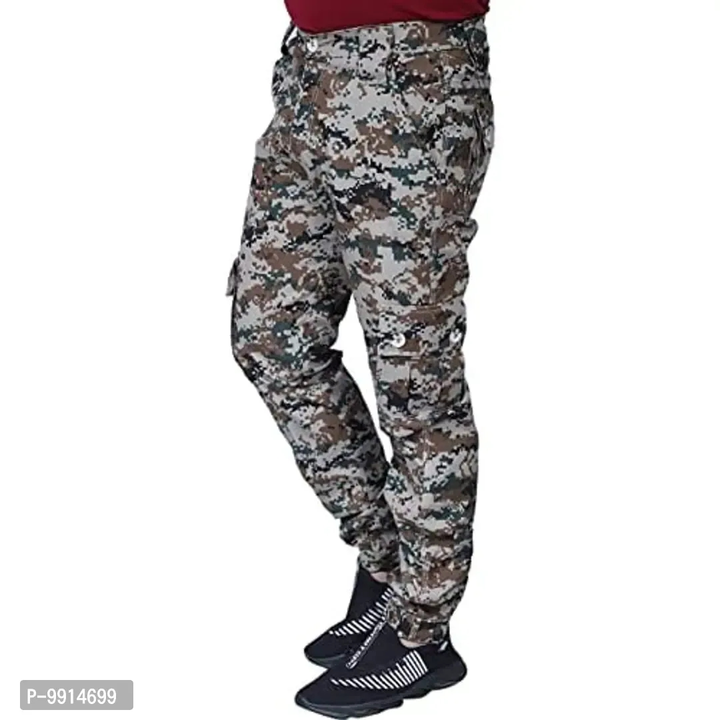 TADEO Stylish Cargo Pant for Men | Army Print Pant for Women | Unisex Joggers Cammando Pants for Boy uploaded by wholsale market on 2/8/2023