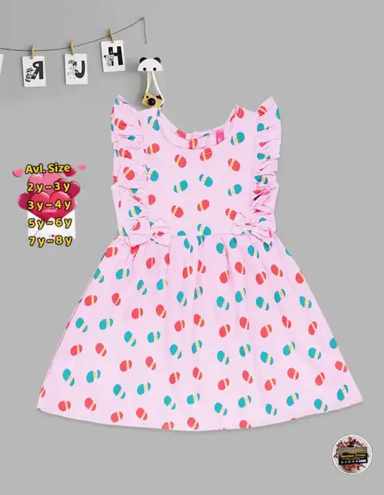 Product image with price: Rs. 200, ID: kids-rayon-dresses-frocks-cb18d095