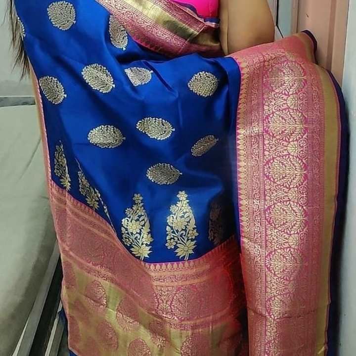 Silk Saree uploaded by THARAA-THE BUTTERFLY🦋 on 2/19/2021