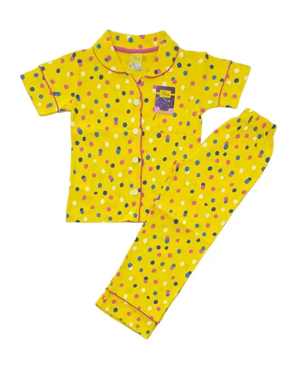 Kids night suits Age 2-12 years uploaded by VOD EXIM on 2/8/2023