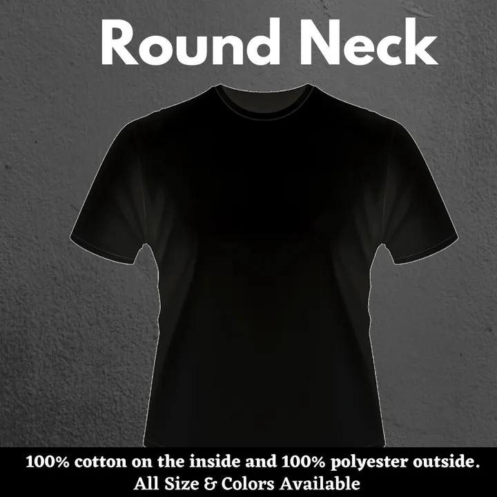 Round neck tshirt  uploaded by DucoArt Private Limited on 5/19/2024