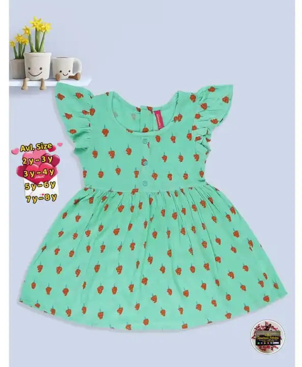 Kids Rayon Dresses & Frocks uploaded by business on 2/8/2023