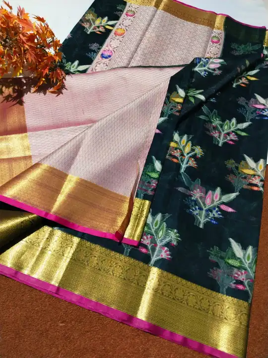 Kora organza saree  uploaded by The gold silk on 2/8/2023