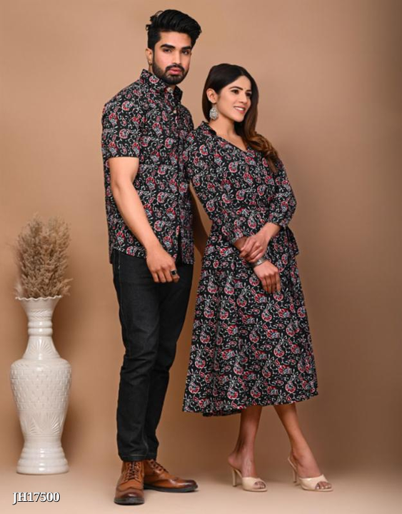 Jaipuri Kurtis, Onepiece, With Umbrella Cut And Mens Shirts* uploaded by Handloom print on 2/8/2023