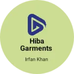 Business logo of Hiba garments