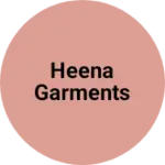 Business logo of Heena garments