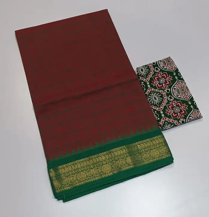 Chettinad cotton sarees  uploaded by Chettinad cotton sarees on 2/8/2023