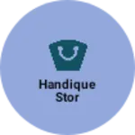Business logo of Handique stor