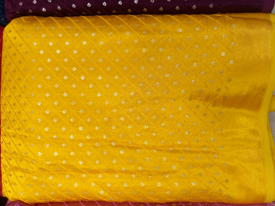 Pure gajji silk all over chex butti uploaded by BEST TO BEST CREATION  on 2/8/2023