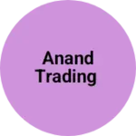 Business logo of Anand trading