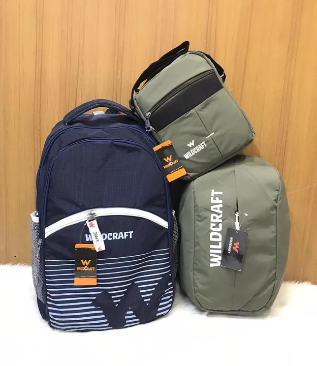 ***WILDCRAFT 3 Pcs Combo Bag*** uploaded by S3 & G Shopping Center on 2/8/2023