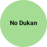 Business logo of No dukan