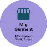 Business logo of M.G garment