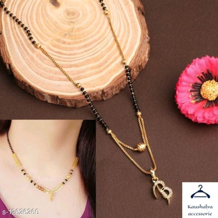 2pcs mangalsutra uploaded by Fashion accessories on 2/19/2021