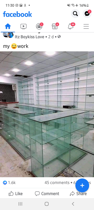 12mm glass showroom  uploaded by SRA smart home upvc Windoors on 2/8/2023