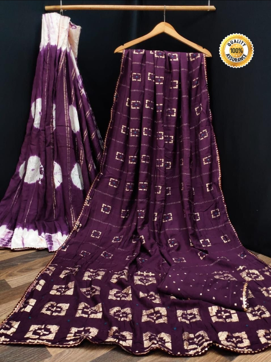 Designer Viscos Weaving Shibori Sarees  uploaded by Shree Bhojalram Textile on 2/8/2023