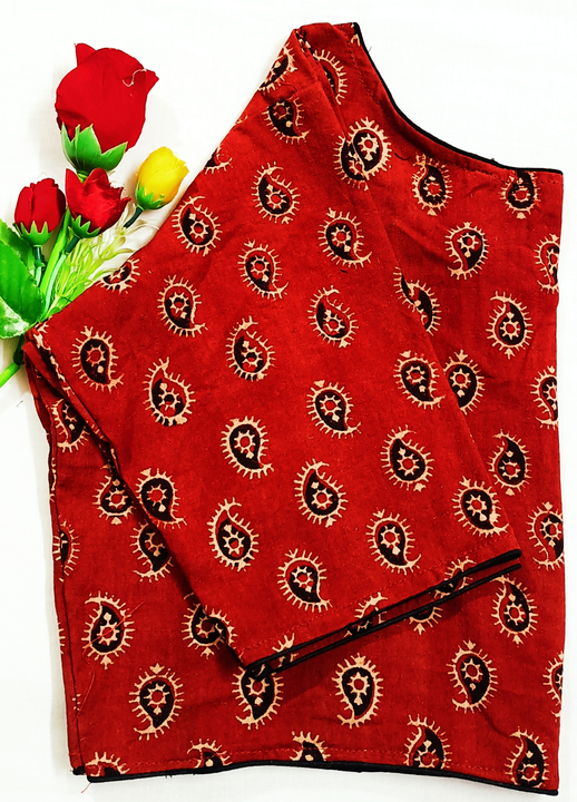 Ajrak cotton blouse  uploaded by Rinki Kundu on 2/8/2023