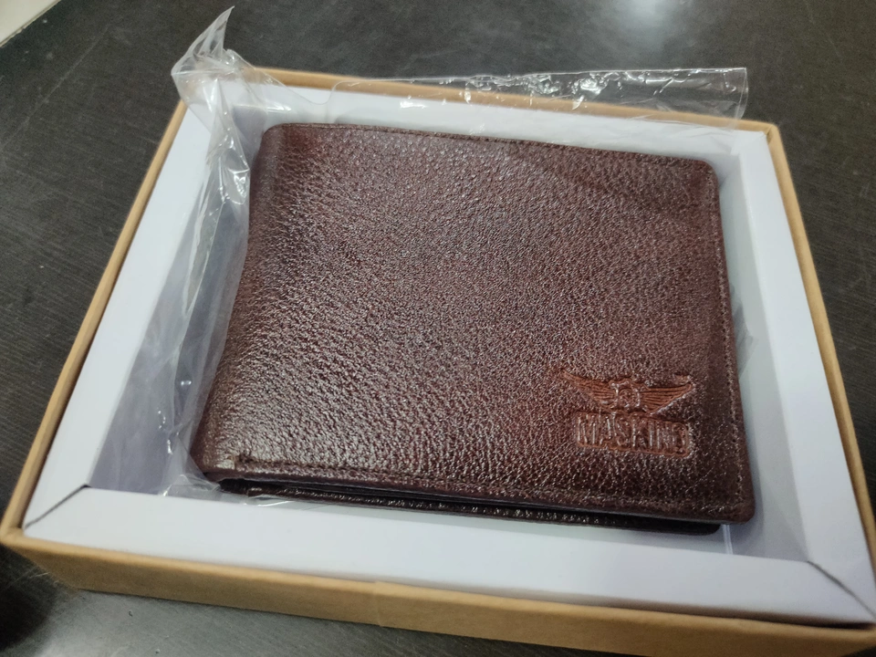 Genuine leather ndm wallets men uploaded by Maskino Enterprises on 2/8/2023