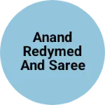 Business logo of Anand redymed and saree senter