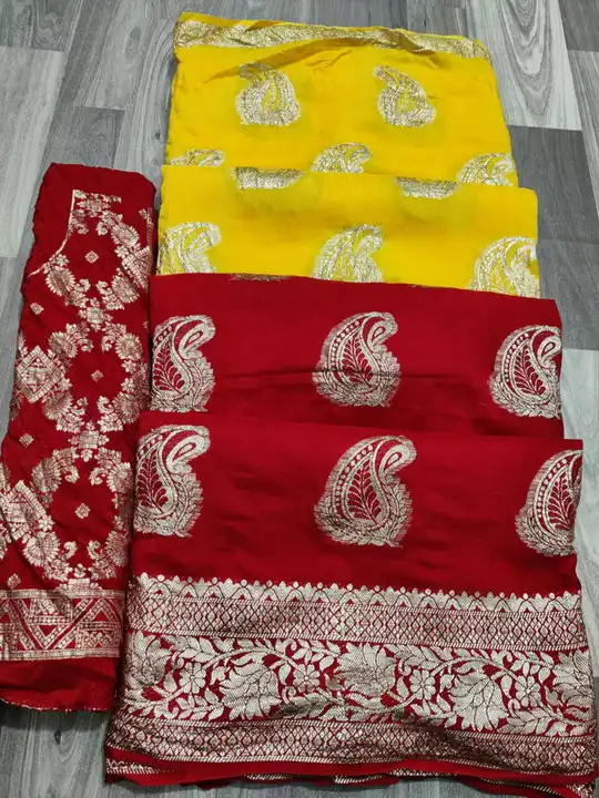 💖💖new Launching💖💖



🥰🥰big sele pure mungasilk with beautiful rose 🌹 zari waiving saree🥰🥰co uploaded by RV saree collection on 2/9/2023