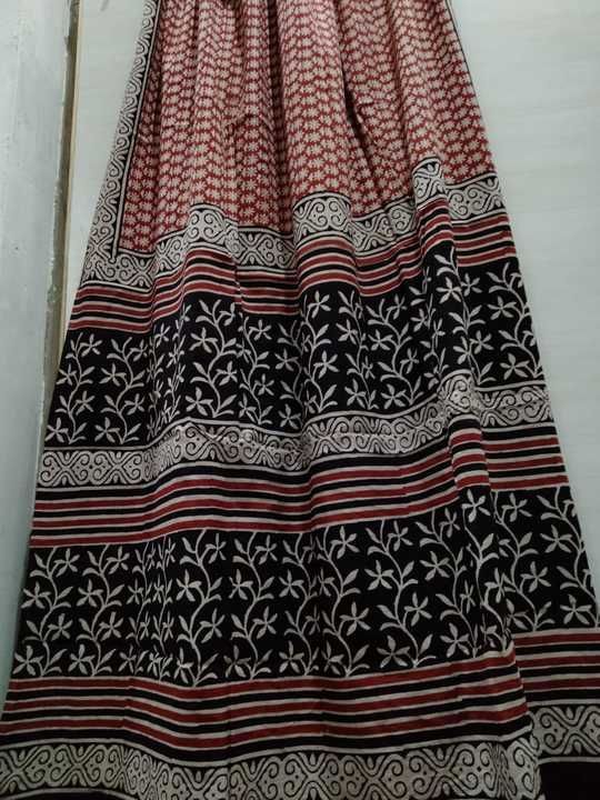 Cotton Block Printed Saree uploaded by Indiana Creations  on 2/19/2021