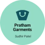 Business logo of Pratham garments