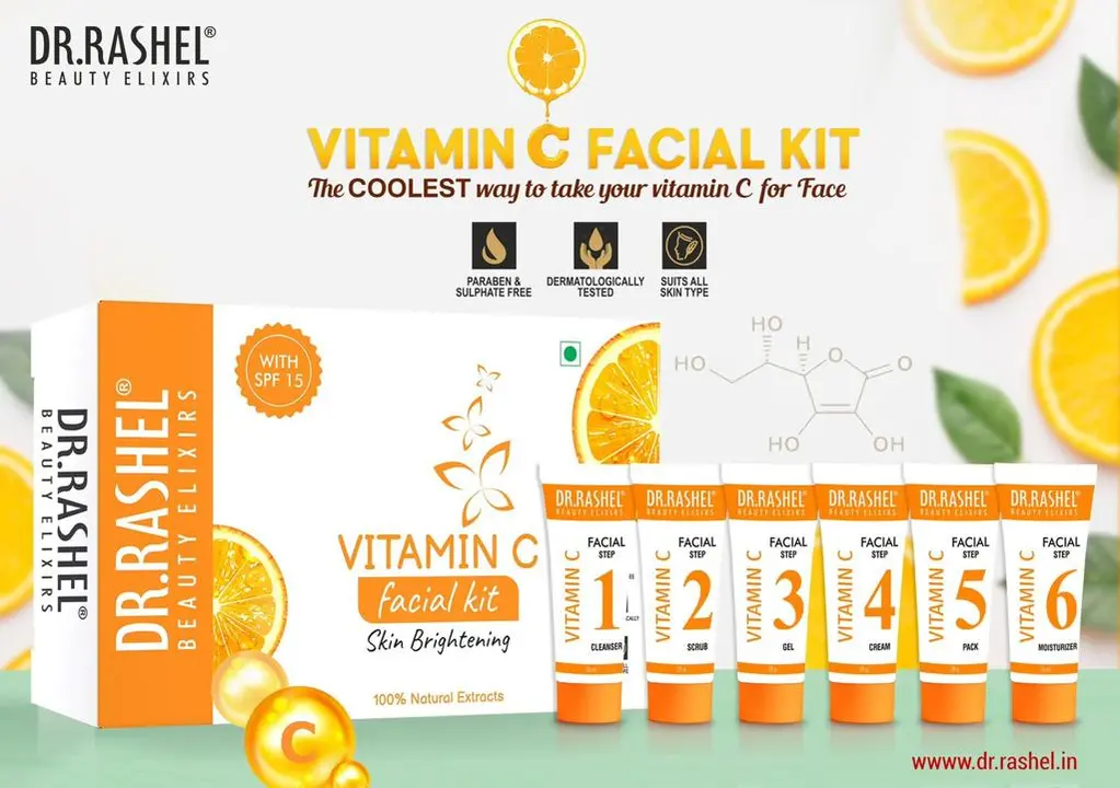 Dr rashil facial kit mini ( vitamin C ) uploaded by RS ENTERPRISES on 2/9/2023