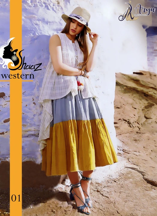 Shaaz Western  uploaded by Arya dress maker on 2/9/2023
