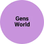Business logo of Gens world
