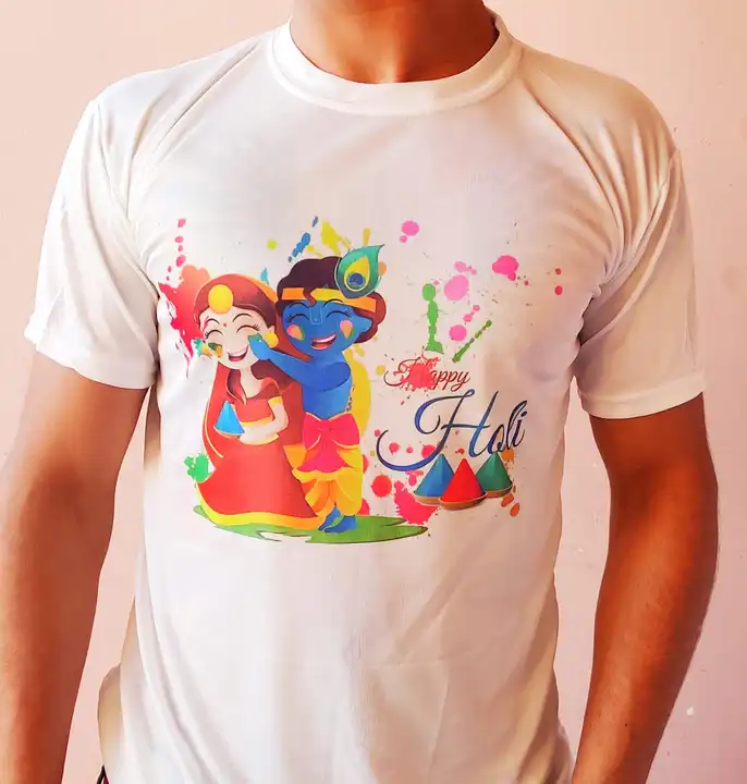 Holi tshirt  uploaded by business on 2/9/2023