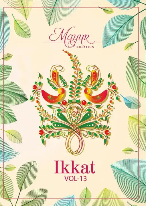 Mayur ikkat vol 13 uploaded by Krishna style on 2/9/2023